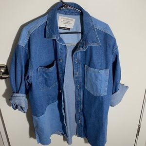 Oversized Recycled denim jacket (90’s collection)